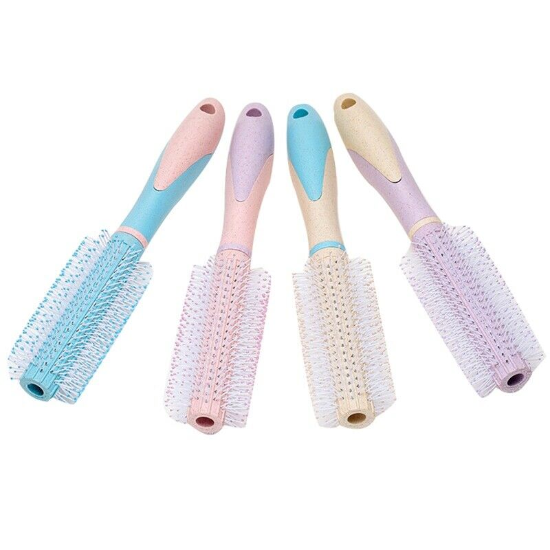4Pcs Hair Comb Hair Round Brush Professional Nano Technology Ceramic Ionic  W9Y1
