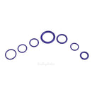 265pcs Assortment Kit Car HNBR Air Conditioning Rubber O Ring Seals Set Purple