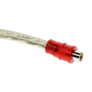 Car Vehicle Stereo Audio Cable Aux Cord 1 Male to 2 Female Conversion Kit