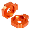 Motorcycle Rear Axle Blocks Chain Adjuster for RC 125 200 390 Duke 2011-201 R9N3