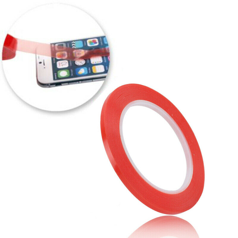 2mm 25m Red Adhesive Double Side Tapes for Phone Computer LCD Screen Repair GWS