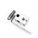 V6 Pt100 Heating Block Silicone Sleeve 1.75 Nozzle Pipe Tweezers Clean Dril