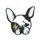 dog iron on patch sewing on embroidered applique badges clothes stickers ES