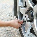 3Pcs Metal Pencil Tire Pressure Gauge 5-50 PSI Universal for Car Motorcycle