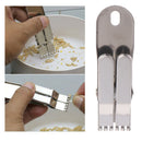 Stainless Steel Fishing Earthworm Live Maggots Clip Bait Fishing Tools Tackle
