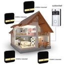 1080PWireless Smart DoorBell IR Waterproof Security Camera Video Cam Intercom US