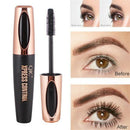 Natural 4D Silk Fiber Lash Mascara, Lengthening and Thick, Long Lasting,