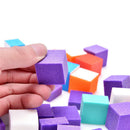 1 Bag Irregular Nail Buffer File Colorful Sanding Sponge Grinding Polishing  ME
