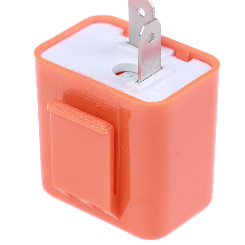 2-Pin Motorcycle Speed Adjustable LED Turn Signal Indicator Flasher Relay 12V Gn