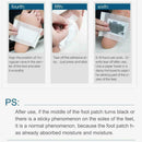 5 pairs Foot Care Magic Patch Moisture-Relieving Foot Patch V8J9