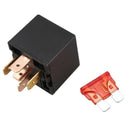 12 Way Blade Fuse Holder Box with Spade Terminals and Fuse 4PCS 4Pin 12V 40 F8T2
