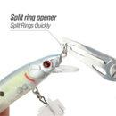 Blue Portable Fishing Pliers Line Cutter Hook Remover Stainless Steel Sports ST