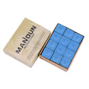 12pcs Pool Snooker Billiard Cue Tip Table Chalk Gifts Prizes Giveaways for