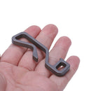 Titanium Alloy Carabiner Key Clip Keychain Hooks Key Ring Hanging Buckle Hi K3X4