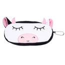 Kids Cartoon Pencil Case Plush Large Pen Bag Cosmetic Makeup Cartoon Storag