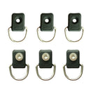 6PC Canoe Kayak D Rings Fitting Outfitting Fishing Rigging Bungee Kit Acces Y3Q7