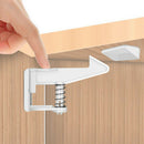 10pcs Baby Security Hand Protector Plastic Safety Drawer Door Cabinet Lock A