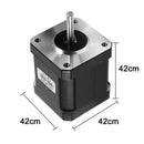 Nema 17 Stepper Motor 1.8 Degrees Step Angle 2A 24V 4-lead 17HS19-2004S1 Mo