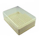 168 Holes Dental Bur Block Holder Autoclave Disinfection Box Sterilizer Cas D3C3