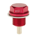 Pack of 2 M16X1.5 Anodized Engine Oil Drain Bolt Plug Replace for Subaru