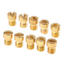 20pcs Carburetor Main Jet Assy For PWK Keihin 85 88 90 92 94 95 98 100 102