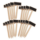 20x Small Mini Wooden Dispaly Blackboard Note Memo Message Board Chalkboard