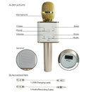 Portable Wireless Karaoke Microphone,Mini Handheld Cellphone Karaoke Player