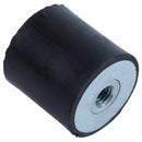 M8 30 x 30mm Double Sides Anti Rubber Vibration Buffer Insulator Coil M3G3