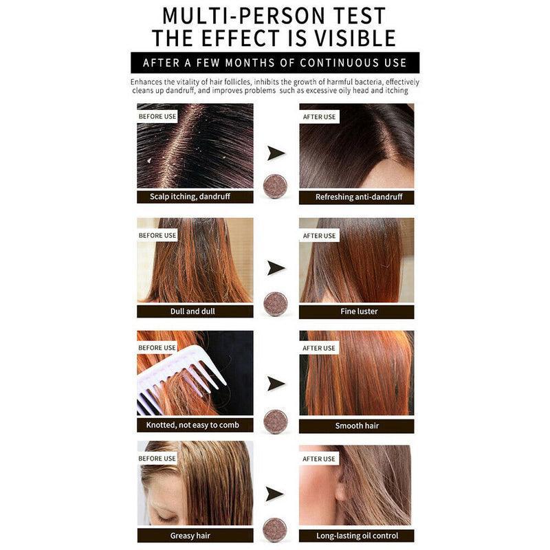 Soap Hair Darkening Shampoo Bar - Natural Organic Conditioner and Repair New