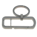 Anti Corrosion Titanium Alloy Key Ring Carabiner Hook Anti Lost Buckle 32mm