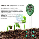 3in1 Soil Water Moisture PH Meter Test Garden Plants Tester Testing InstrumS Ew