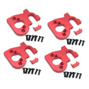 4Pcs RC Metal Motor Base for WLTOYS 144001 Car Buggy Trucks Replacements