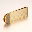 Stainless Steel Metal Money Clip Fashion Simple Dollar Cash Clamp Holder Wallet