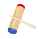 Wooden Hand Drum with Mallet Children Fun Playing Learning Educational Toys