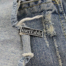 Creative Alphabet Board Brooch Badge Unisex Coat Shirt Lapel Pins (Style 1) A