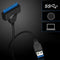 USB 3.0 to SATA7+15pin Hard Disk Cable Converter 2.5 Inches SSD Hard Disk