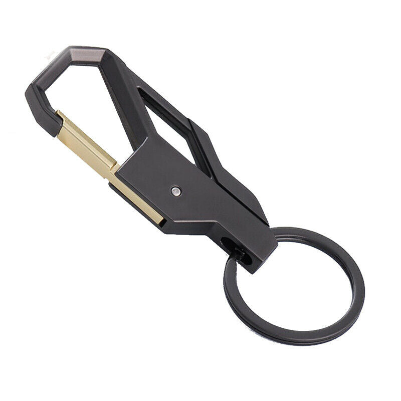 Fashion Men's Creative Alloy Metal Keyring Keychain Key Chain Ring Keyfob G T9N8