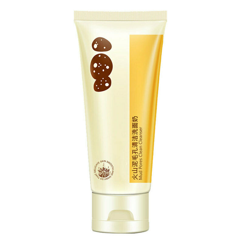 Pore Terminator Deep Cleansing Foam Volcanic Mud Facial Cleanser Moisturizing