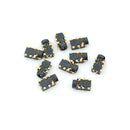 10PCS 2.5mm Female Audio Connector 6 Pin SMT Stereo Phone Jack PCB PJ242 E*