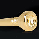 Trumpet Mouthpiece Replacement 17C Size Golden Plated Rich Tone Musician
