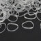 500Pcs Mini Small Clear Rubber Hair Elastic Braids Plaits Braiding Bands New