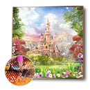 Bubble Castle Full Round Drill Diamond Painting Rhinestone Picture 30x30cm