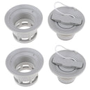 2pcs 6 Holes Plug Air Valve Adaptor Cap for Inflatable Kayaks Rubber Boat Dinghy