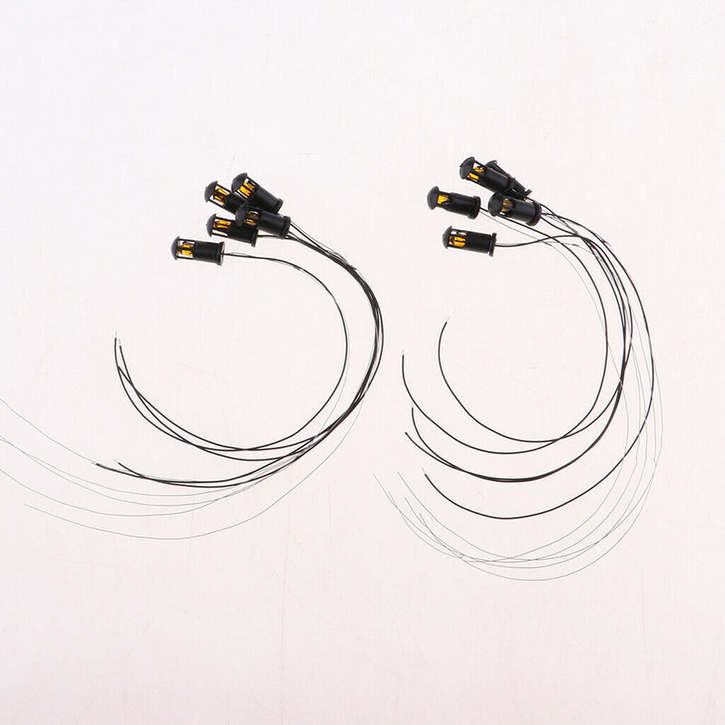 10pcs Single Head LED Light Lawn Park Lamppost 3V Lamp Scenery Decoratives