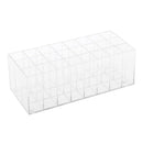 24 Space Lipstick Holder, Clear Acrylic Lip Gloss Lipstick Case Display Stand
