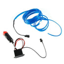 Universal Car Auto Interior LED Decorative Wire Strip Atmosphere Cold Light Blue