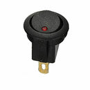 10pc hot LED 12V Car Dot Auto Boat Round Rocker Light ON-OFF Toggle SPST Switch