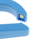 Blue Digital Handheld Clamp Multimeter  Meter DMM CE AC DC Volt Ampere