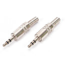 3.5mm 3 Pole Headphone Replacement Jack Male Plug Soldering Connector  Z