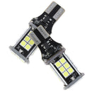 2Pcs T15 W16W 24 SMD 3030 921 912 LED Car Backup Reverse Light Bulb WhiteFT